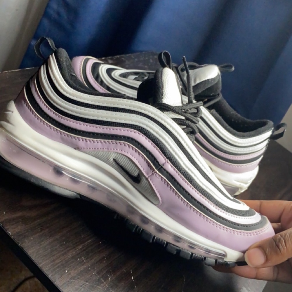 Nike air max 97 lilac, black white, gray